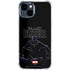 Marvel Black Panther Night Time Watch iPhone 15 Clear Case
